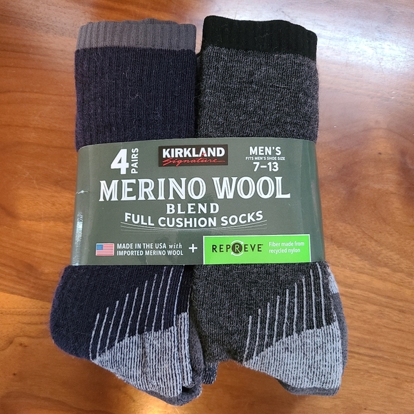 Kirkland Signature Other - Kirkland Mens Merino Wool Socks